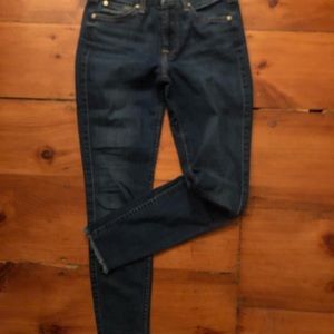 7 For All Mankind skinny jeans